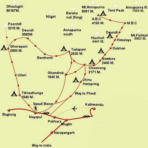 annapurna-base-camp-trekking-route